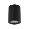 TK Lighting Čierne stropné svietidlo Ligno 65 mm pre žiarovku GU10 TK10933