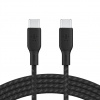 Belkin BOOST CHARGE™ USB-C/USB-C kabel 100W, 2m, černý - odolný