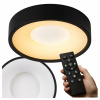 Stropné svietidlo Stropné Svietidlo LED STMIEVATEĽNÉ 3 FARBY 30cm OKRÚHLE Čierne s DIAĽKOVÝM OVLÁDANÍM