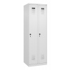 Skriňa na bielizeň C+P Cabo-Plus, 2 oddelenia, 600 x 500 x 1850 mm, biela