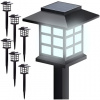 MG Garden Lamp V2 solárna lampa 6ks, čierna