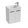 Jika Skrinka Cube s umývadlom 50 cm, biely lesk H4536411763001
