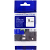 PRINTLINE kompatibilní páska s Brother TZE-121, TZ-121, 9mm, černý tisk/průsvitný podklad PLTB28