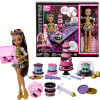 LALKA MONSTER HIGH STRAŠIDELNÉ NARODENINY TORTA DIY sada s Clawdeen Wolf