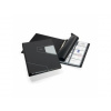 Durable Vizitkár prenosný 4-krúžkový na 400 vizitiek VISIFIX PRO A4 čierny
