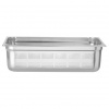 Kontajner GN 1/1 perforovaný, HENDI, Profi Line, GN 1/1, 21L, Svetlosivá, (H)150mm 802212H