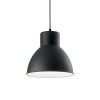 Retro a vintage svietidlo IDEAL LUX Metro SP1 Nero 139098