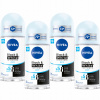 NIVEA Antiperspirant v guličke Black&Whit 4X50 ml