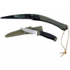 Pílka ručná na drevo prerezávacia, zatváracia, s nožom b10 - BA-LAP-KNIFE