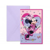 GoDan Pozvánky na narozeniny - myška Minnie “Minnie Happy Helpers“ 6 ks 5201184939420