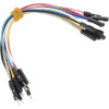 MikroElektronika MIKROE-512 jumper káble Raspberry Pi®, Banana Pi, Arduino [10x zástrčka drôtového mostíka - 10x zásuvka drôtového mostíka] 15.00 cm farebná; MIKROE-512