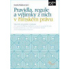 Pravidla, regule a výjimky z nich v římském právu - Kamila Bubelová (ed.)