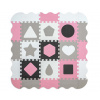 MILLY MALLY Penové puzzle podložka Jolly 3x3 | Deluxe Baby