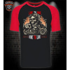 Baseball mototričko Live to Ride - skull