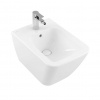 Villeroy & Boch Finion Závesný bidet s prepadom, 375x560 mm, s CeramicPlus, Stone White 446500RW