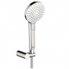Ideal Standard IdealRain Evo Set sprchovej hlavice Circle 110, 3 prúdy, držiaka a hadice, chróm B2404AA