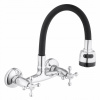 Kuchynská batéria - Dvojitý -Kuchynský kohútik Flexibilný retro (Kuchynská batéria - Dvojitý -Kuchynský kohútik Flexibilný retro)