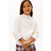 Detský bavlnený sveter Tommy Hilfiger KG0KG08848.128.176.PPY2 béžová 140