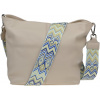 Novakabelka Prisca Beige s prídavným popruhom 7426839610327