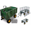 Rozložiť kočík 220 l (Záhradný transportný vozík, veľký príves, XXL, 220l + ZDARMA, výška 105cm)
