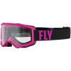 okuliare FOCUS, FLY RACING (ružová/čierna)