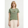 Bavlnené tričko Pinko 100535.A33F zelená XL