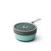 Kempingový hrniec Sea To Summit Frontier Ultralight Collapsible Pot 2.2L aqua sea