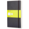 Zápisník MOLESKINE L, mäkké dosky, čistý, čierny (QP618)