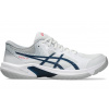 Pánska obuv na badminton/squash Asics Beyond FF - white/mako blue - Biely (44)