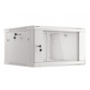 LANBERG 19'' RACKOVÁ SKŘÍŇ PRO MONTÁŽ NA STĚNU 6U/600X600 (FLAT PACK) S PROSKLENÝMI DVEŘMI ŠEDÁ V2