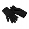 Beechfield Pánske fleecové rukavice B296 Black M/L