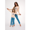 Detské pyžamo Cornette Kids Girl 977/188 Paris 86-128 oranžová 98-104