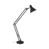 Stojaca lampa Winston čierna 1x60 W/E27