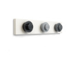 Lego Wall Hanger čierna, sivá, tmavo šedá