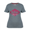 Lee Cooper Cooper Diamond dámske tričko Grey Marl 18 (46)