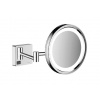 Hansgrohe AddStoris - Kozmetické nástenné zrkadlo s LED osvetlením, chróm 41790000
