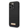 Guess Silicone Metal Logo MagSafe Kompatibilný Zadný Kryt pre iPhone 14 Pro Max Black 14528182