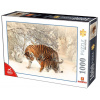 DEICO Puzzle Tiger s mláďaťom 1000 dielikov