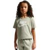 Detské tričko Nike Sportswear, zelené, FZ5178 304 XL