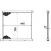 MAHLE Chladič, chlazení motoru BEHR *** PREMIUM LINE *** CR 1124 000P