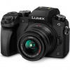 Panasonic DMC-G7K Lumix - bezzrkadlovka digitálny fotoaparát + H-FS1442A 14-42mm, F3.5-5.6 (Live MOS 16MP, 4K, Post Focus, DFD AF, OLED LVF), čierna