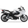 Nálepky FOOQS na motocykel BMW F 800 GT 2013 BIELE