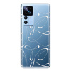 Odolné silikónové puzdro iSaprio - Fancy - white - Xiaomi 12T / 12T Pro