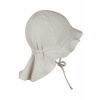 Detský UV klobúk z jemného bavlneného mušelínu UV50+ STERNTALER 1512536 - farba svetlosivá Veľkosť: 43cm