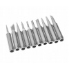 Sada hrotov 900M-T 10 ks strieborné pre spájkovacie stanice Yihua 936 937 852 878 902