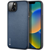 Plastové puzdro na Apple iPhone 14 Plus Dux Ducis Fino Nylon modré