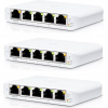 UBNT UniFi Switch USW-Flex-Mini-3, 3-pack [5xGigabit, 1xPoE In]