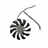 VENTILÁTOR PRE MSI GTX 1650 SUPER 1050 1050 Ti 2-PIN HA8010H12F 75 mm