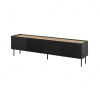 Cama Meble Tv stolík ONDA 4D, čierna/artisan