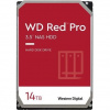 WD RED Pro NAS WD141KFGX 14 TB SATAIII/600 512 MB cache, 255 MB/s, CMR WD142KFGX